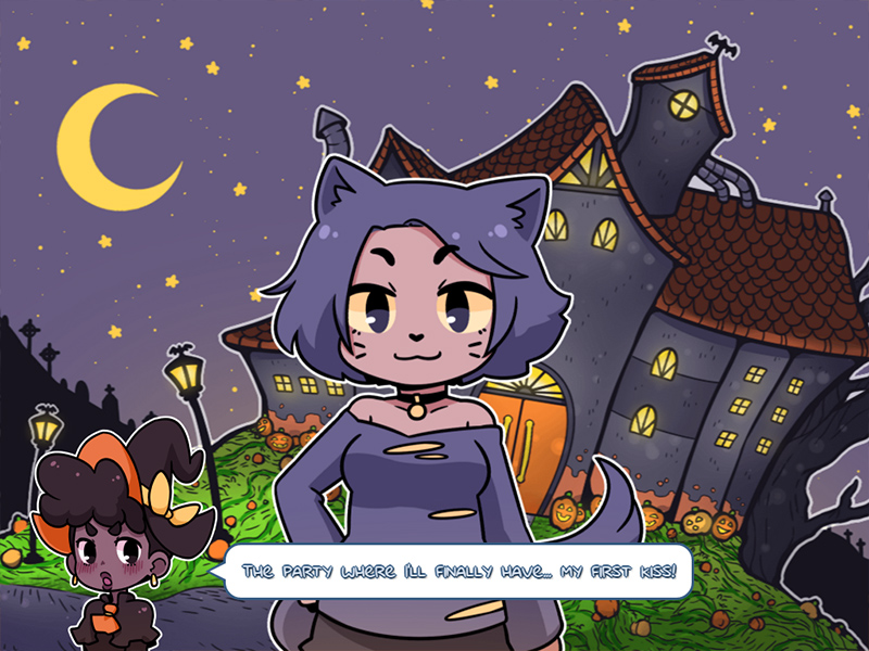 First Kiss at a Spooky Soiree MOD APK v1.8.6 (Unlocked) - Apkmody